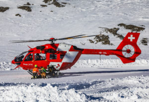 Entraînement avec la presse à Glacier 3000